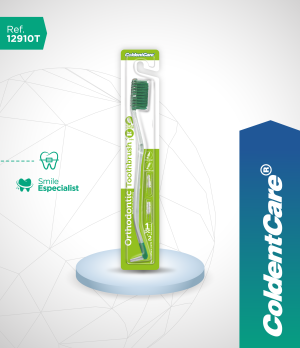 Cepillo Doble extremo para ortodoncia Coldentcare